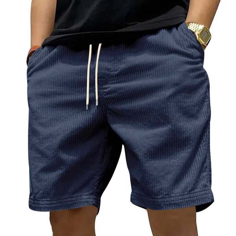 2025 American Heavy Duty Work Shorts Summer I Trendy Retro Corduroy Fashion Brand Mens Casual Shorts XJ250618