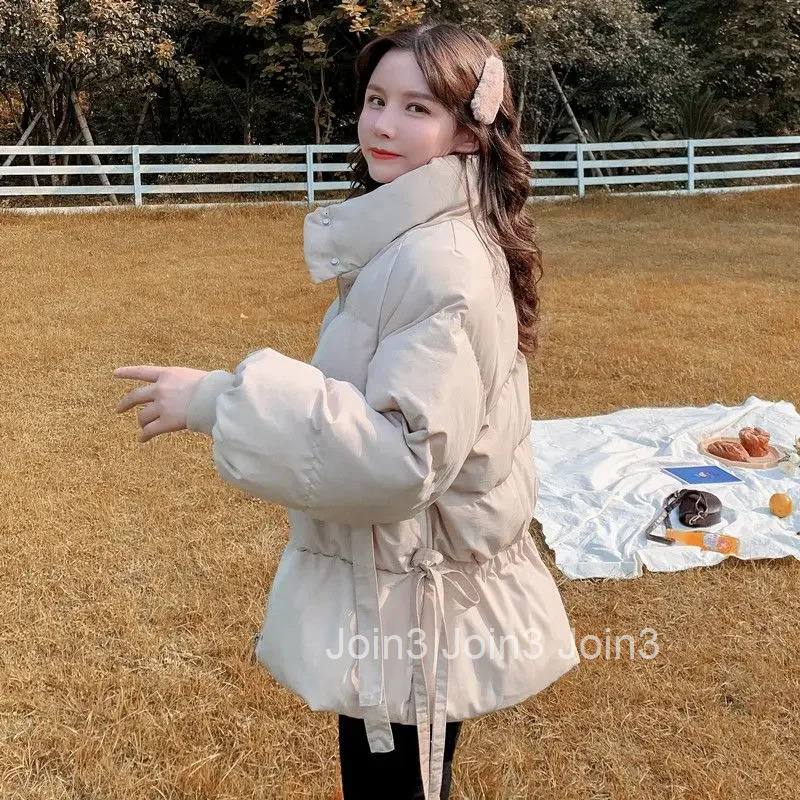 Zip-up Quilted Coats for Women Padded Solid Color Loose Casual Cotton Jackets Warm Winter on Sale Youthful Great Parkas Woman