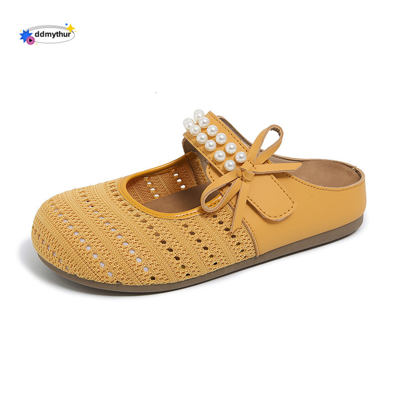 2025 Korean Style Summer New Half-Slip White for Women Ins Breathable Student Height Increasing Casual Women's Shoes Street Shooting Y12 ddmythur
