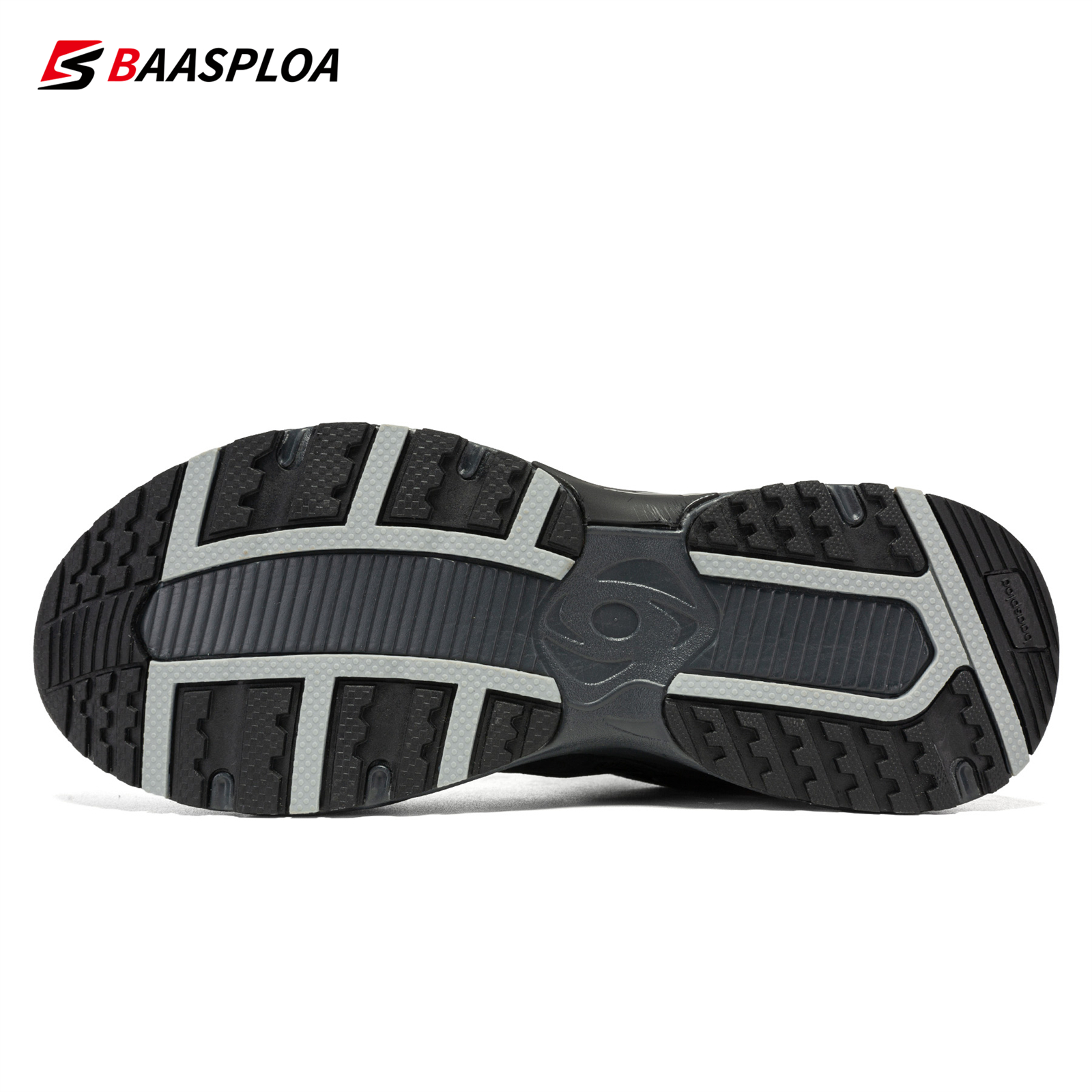 Baasploa Men Casual Sneakers New Mesh Breathable Retro Sport Shoes Male Comfort Lightweight Soft Walking Sneakers