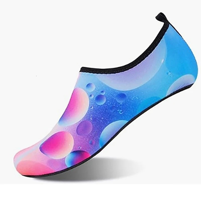 Quick Dry Water Shoes Rubber Sole Diving Shoes Unisex Beach Swimming Diving Socks Non-Slip Seaside Surfing Adult Kids Socks 250613