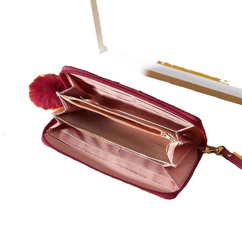 Free Shipping Designer Wallet, Large Capacity Luxury Bag Buckle, Multi Card Slot Wallet Holder, Integrated Wallet, Women's Wallet