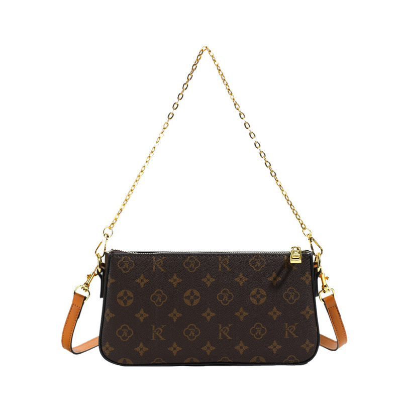 Free shipping designer high-end handbag for women 2025 new envelope bag, internet famous vintage chain bag, fashionable and versatile crossbody bag bl