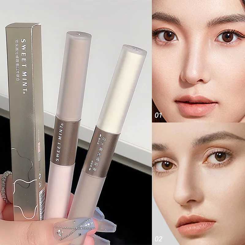 SWEETMINT Double-Ended Liquid Contour Stick - Highlight Shadow Long-Lasting Easy to Use Natural Finish XJ250618