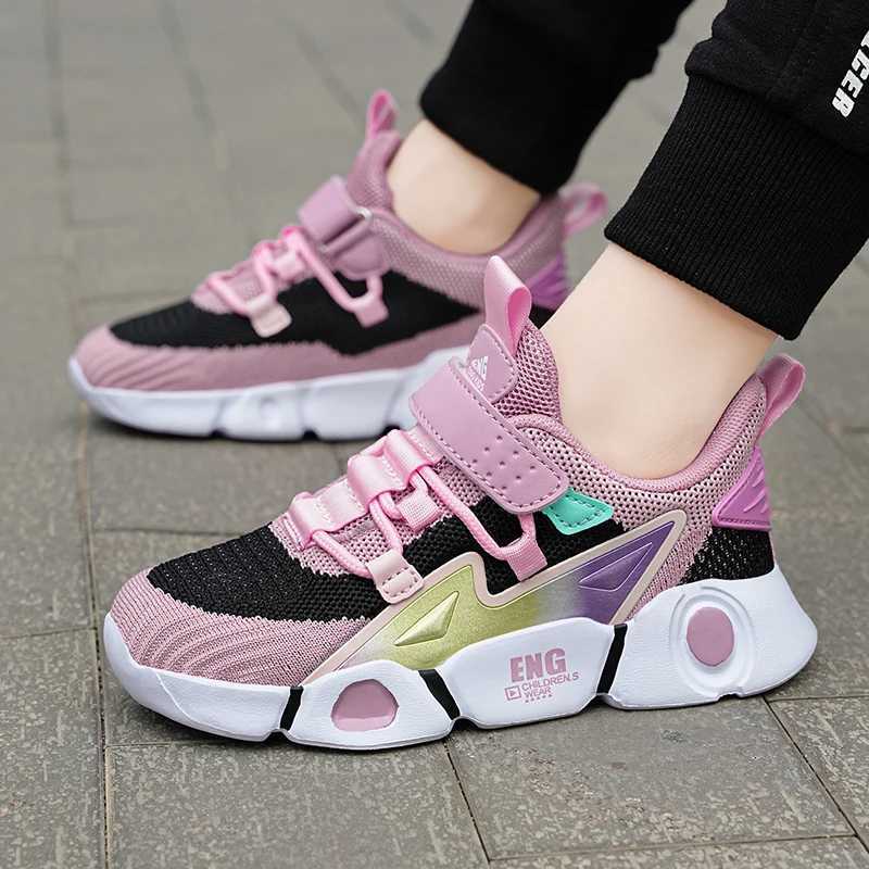 Girls Campus Fashion Leisure Sports Mesh Breathable Sports Shoes Z250618