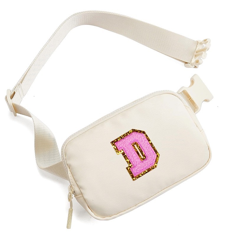 Free Shipping 2025 New Designer Bag Casual High-quality Shopping Bag Nylon Letter Women's Fashionable Waist Bag Running Adjustable Shoulder Strap