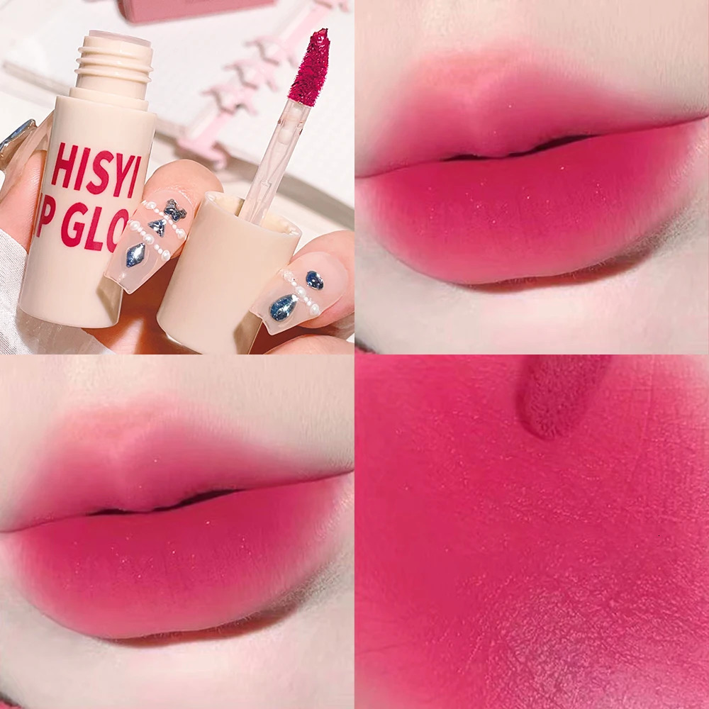 Mousse velvet lip clay matte lip gloss student affordable and non- lip glaze 250618