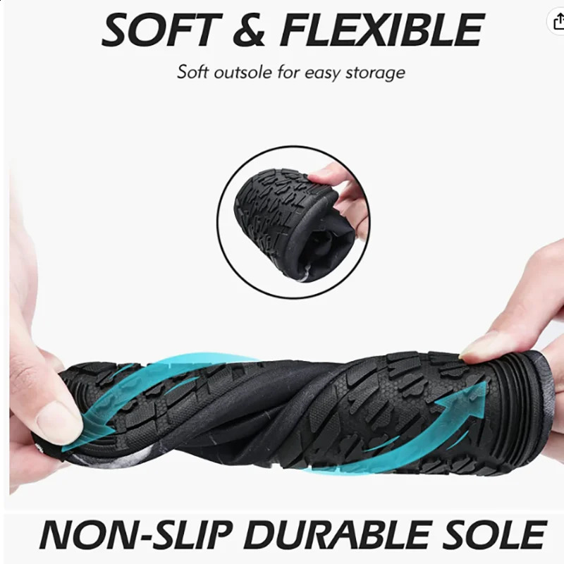 Water Shoes for Women Men Quick-Dry Aqua Socks Swim Beach Barefoot Yoga Exercise Wear Sport Accessories Pool Camping Must Haves 250617