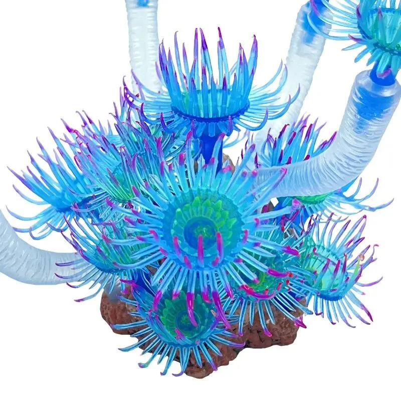 Artificial Underwater Coral Aquarium Fish Tank Simulation Decoration Aquarium Backgrounds Plants Water Grass Accessories 250613