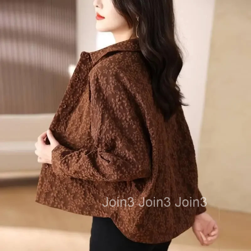 Solid Color Womens Jackets Splicing Female Coat Long Sleeve Demi-season Fashion 2025 Korean Reviews Clothes Clothing Promotion