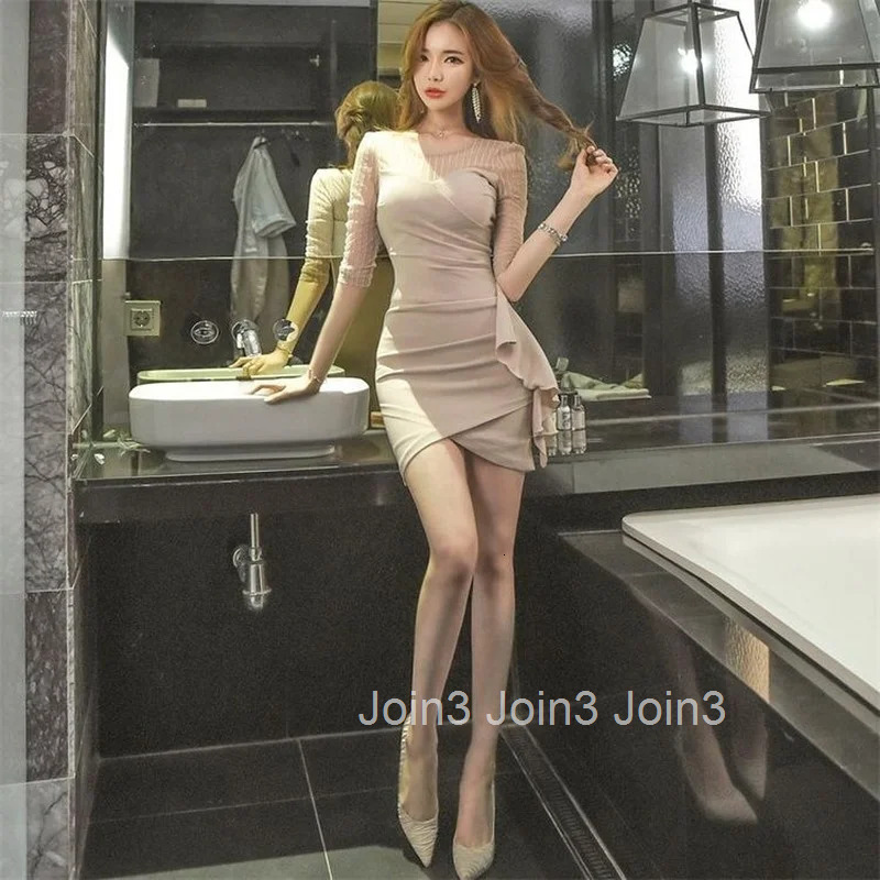 Clothing Mini Short Female Dresses 2025 Mesh Prom Sensual Sexy Evening Party Womens Dress Hot Y2k New In Features Harajuku X Xl