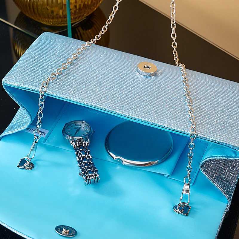 Vintage Style Womens Elegant Clutch Evening Bag Portable With Polyester Lining for Weddings Z250618