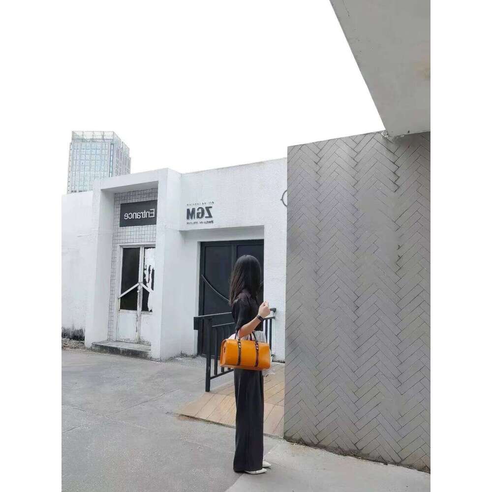 Italian Imported Cowhide Boston Bag