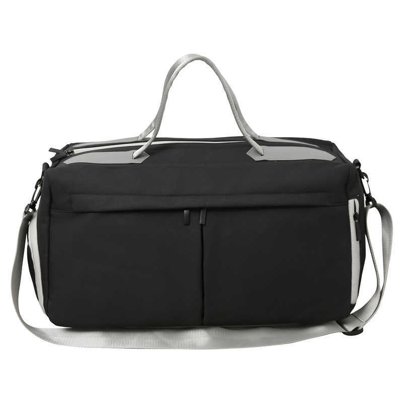 Independent Shoe Compartment Short Trip Travel Bag Large Capacity Dry Wet Separation Sports Fitness Bag New Simple Luggage Bag