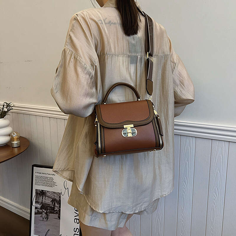 High-Quality Texture Women's New Fashion Versatile Niche Elegant Shoulder Bag Trendy Handbag