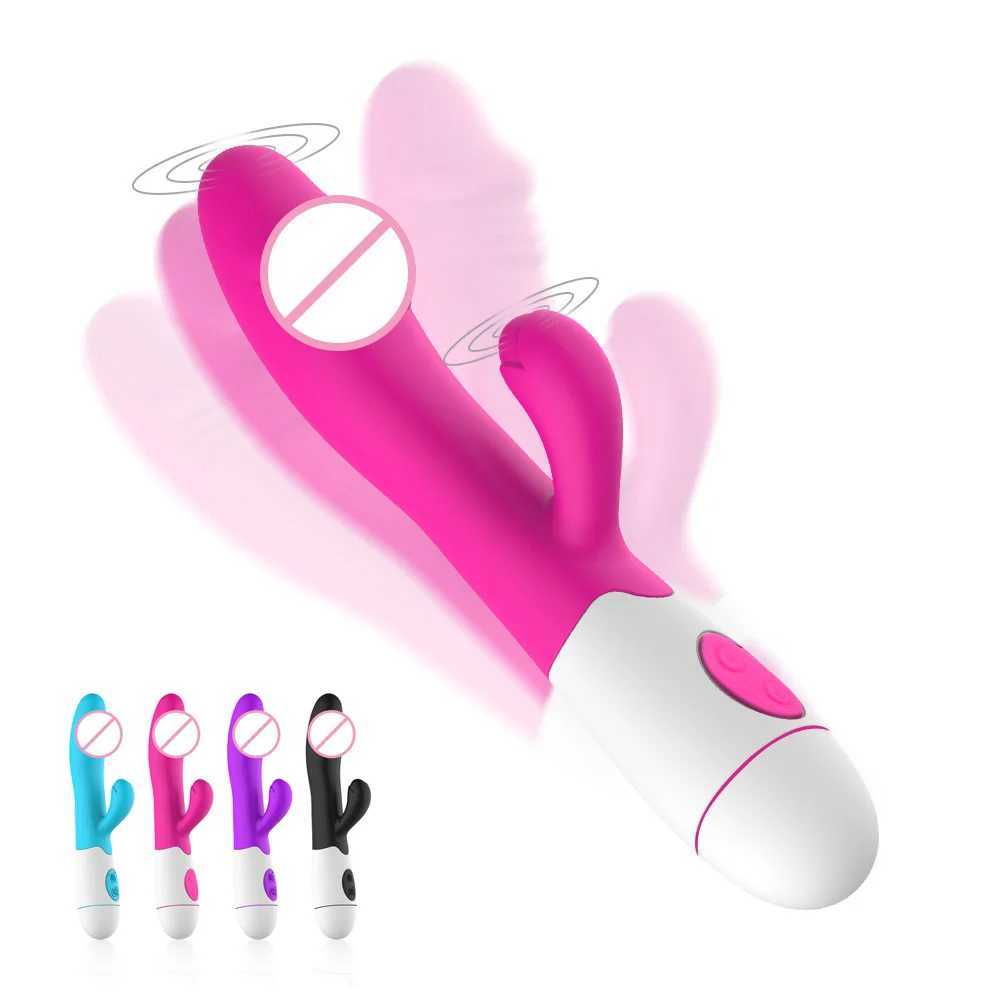 Vibrators For Women Vagina Massage 30 Frequency Dual Vibrating Erotic G-spot Masturbator Sex Toys XJ250618