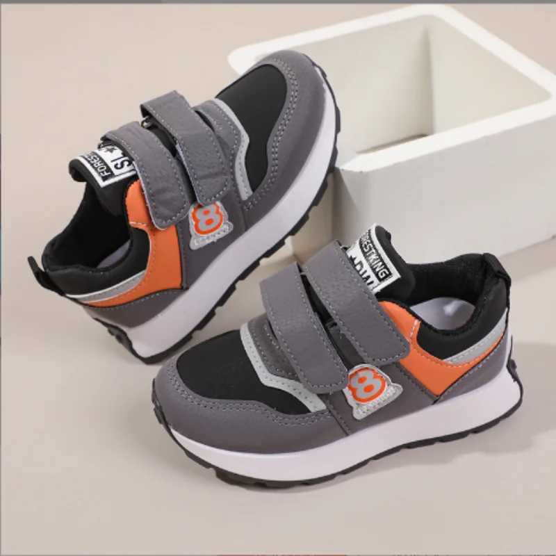 Childrens 2025 Autumn New Fashion Board Shoes For Boys Girls Baby Casual Sports Shoes Khaki Blue Gray Z250618