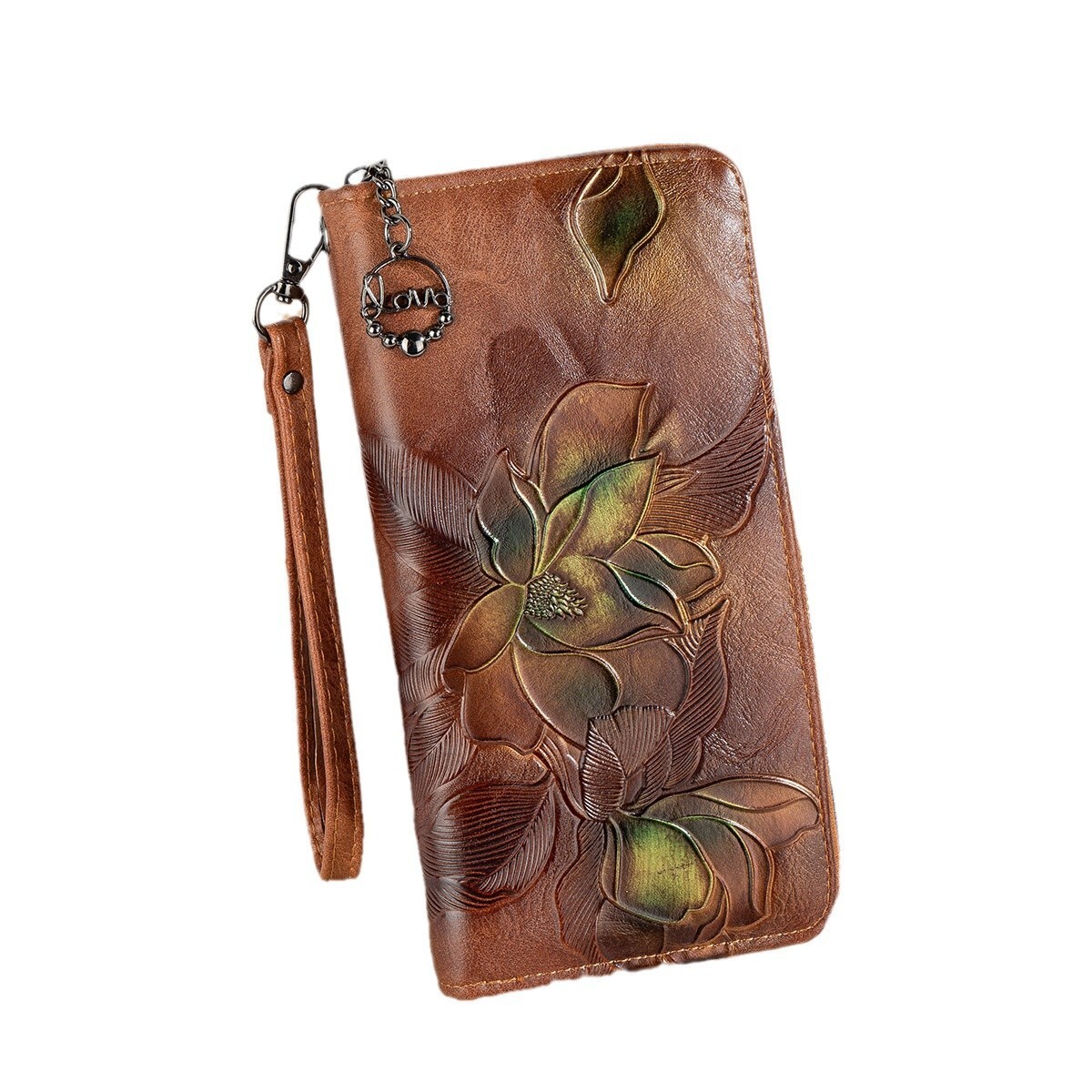 Free Shipping Designer 2025 Factory Direct Supply New Women's Wallet Vintage Color Polishing Multi-card Slot Long Luxury Bag Wallet Wholesale Cro