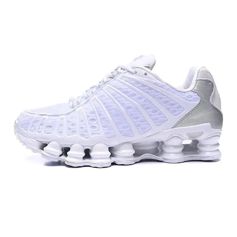 Men Women Shox tl Running Shoes Designer Sneakers Mens Trainers White Black Gold Grey Breathable Athletic Outdoor Sports Sneaker Fashion Runner Size 3