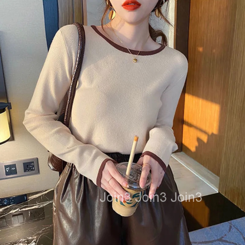 T Shirts Female Long Sleeve Tees Kpop Clothes Y2k High Quality Sexy Top Women Cheap Cute Sale Causal Grunge Designer Pulovers Xs
