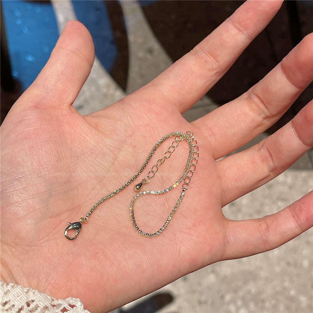 First-Line Shining Ultra-Fine Bracelet Starlight Ins Style Daily Versatile High-End Sense Rope Exquisite Hand Jewelry J614