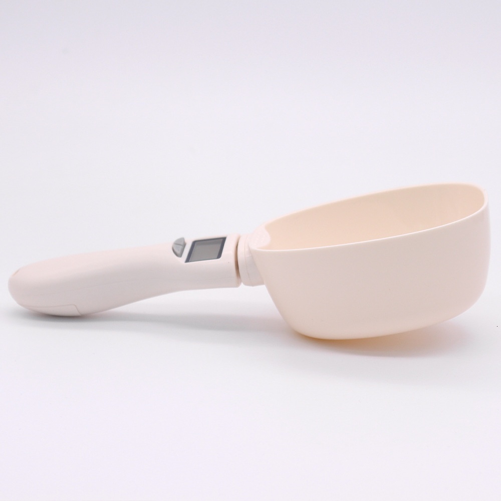 Pet Products New Long Handle Scoop Dog Electronic Cat Food Scale Kitchen Spoon Pet Food Measuring Cup