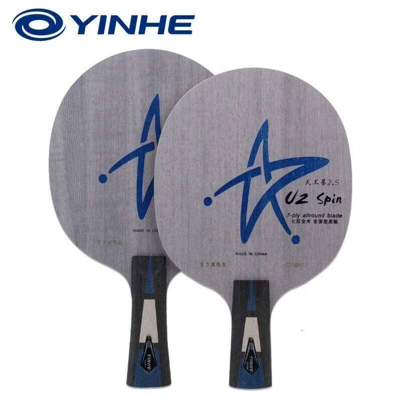 New Original YINHE U2 U2S Table Tennis Blade 7 Ply Wood Offensive/Defense FL/CS Arc Fast Attack Loop Ping Pong Racket