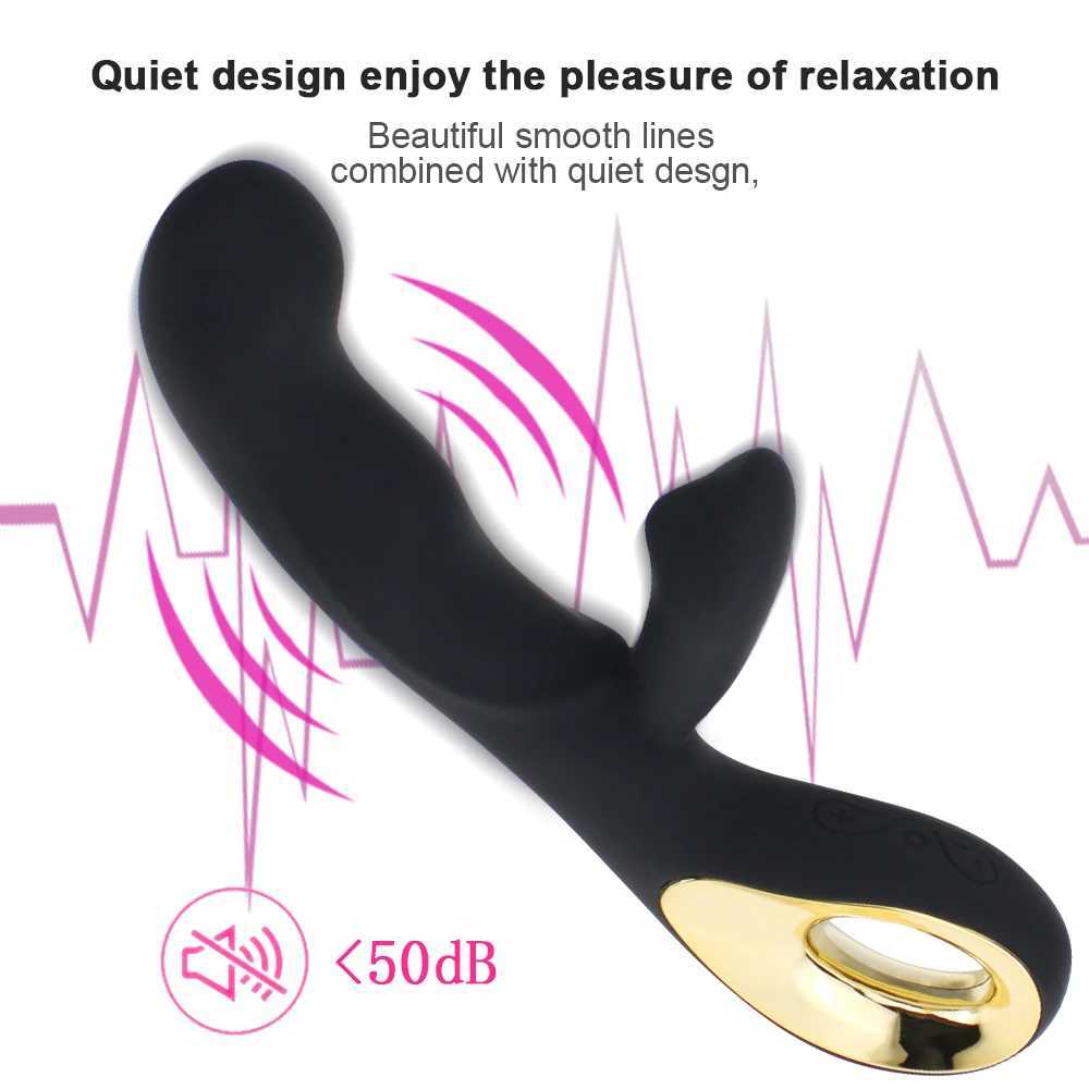 Suitable for women 2-in-1 vibrator 10 frequency dildo for women vaginal clitoris sucking vibrating masturbator adult products XJ250618