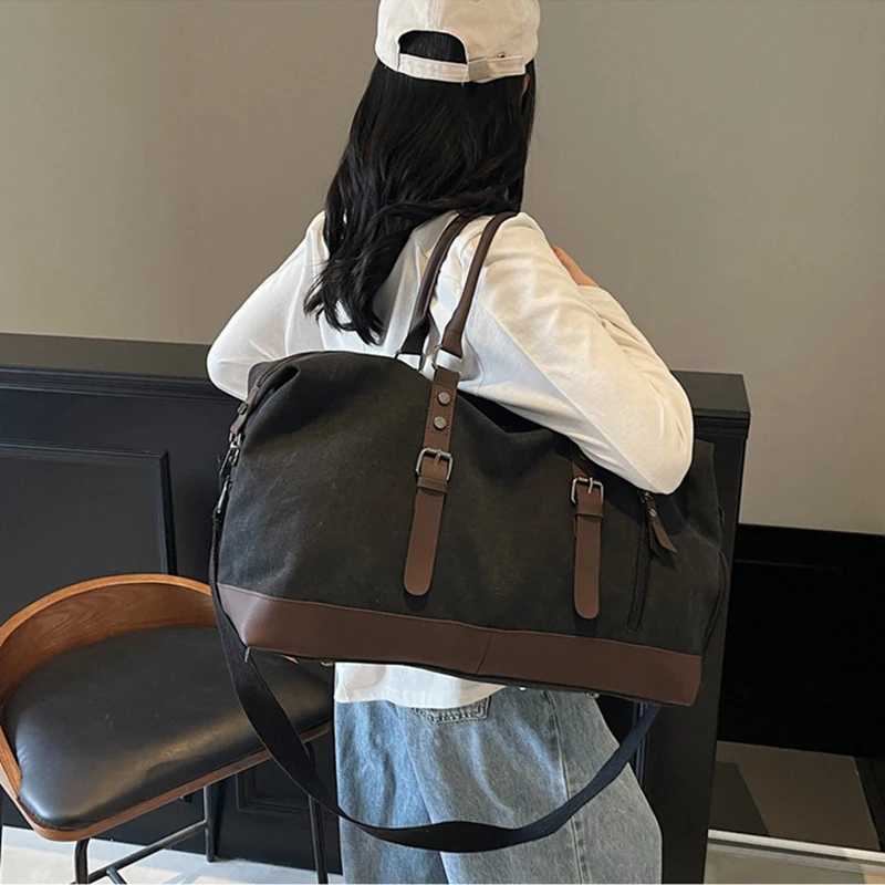 Climbing Duffel Bag with Shoes Pocket Gym Yoga Fitness Handbag Outdoor Hiking Swimming Shoulder Bags Men Large Weekend Schoolbag W250618