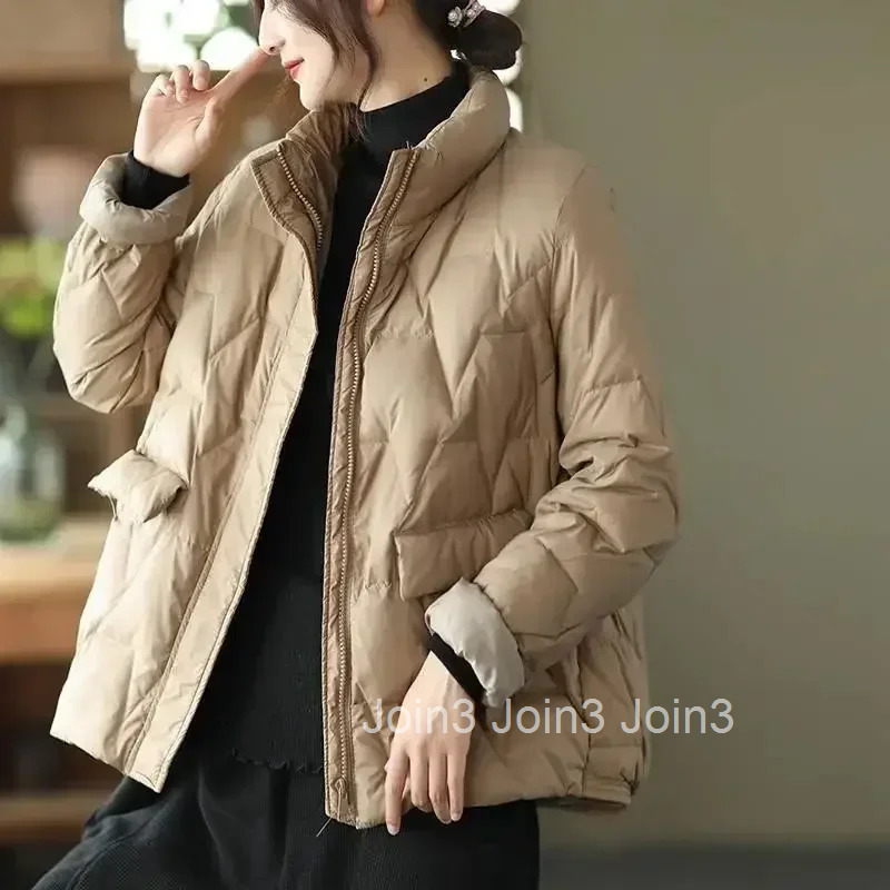 Parkas Woman Zip-up Thick Warm Winter on Sale Coats for Women Offers Cheap Outdoor Clothes New in Jackets Outerwears Discount