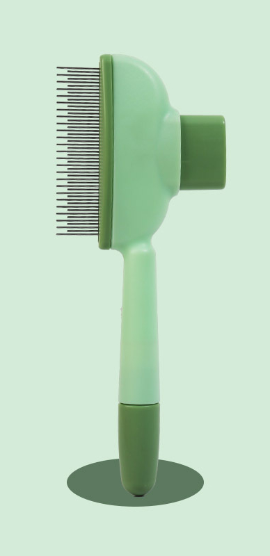 Pet comb Dog flea comb Cat flea removal comb Plastic dense tooth special comb Steel needle comb Hair removal comb