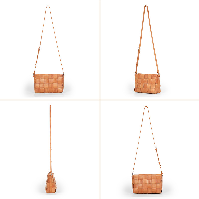 Free shipping for designers Trendy Simple Large Capacity Luxury bag Square Shoulder Crossbody Bag Vintage Woven Casual Retro Bag Lightweight Commuter