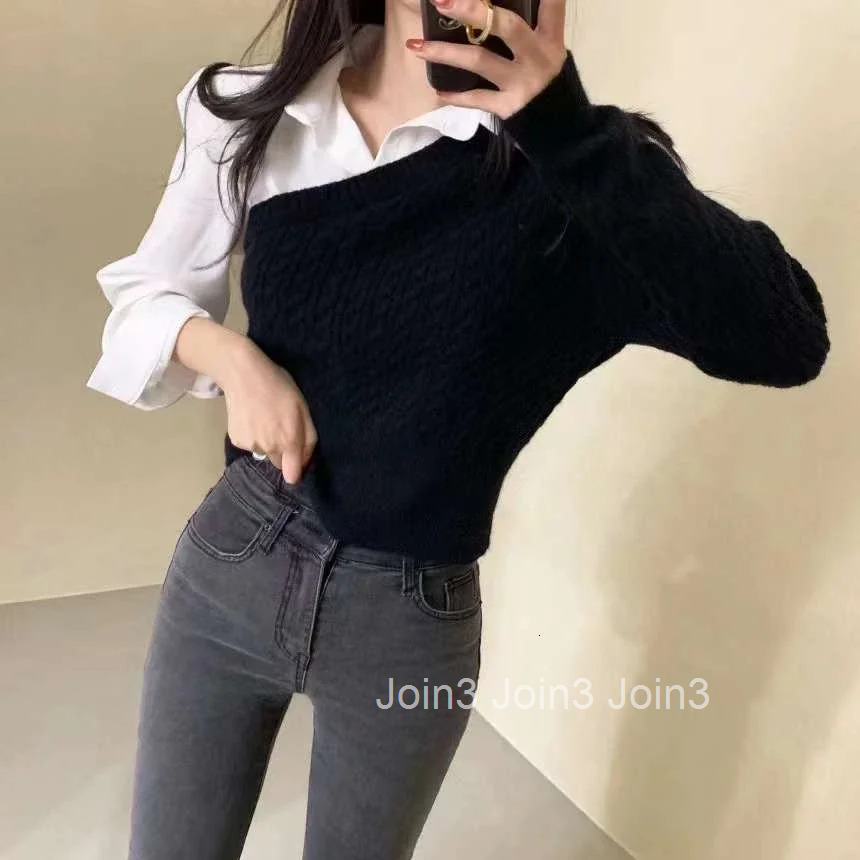 Ladies Pullovers Autumn Womens Knit Sweater Basic Elegant Attractive New Knitwear Warm Hot Sale Winter Youthful Aesthetic 2025