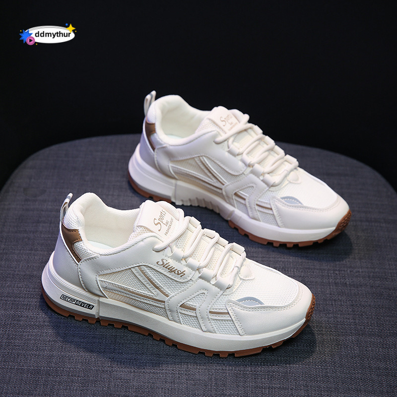 Agan Women, Mesh Breathable Lightweight 2023 New Comfortable Soft Sole Sports Shoes Long Standing, Not Tiring Feet, Suitable for Work and Office ddmyt