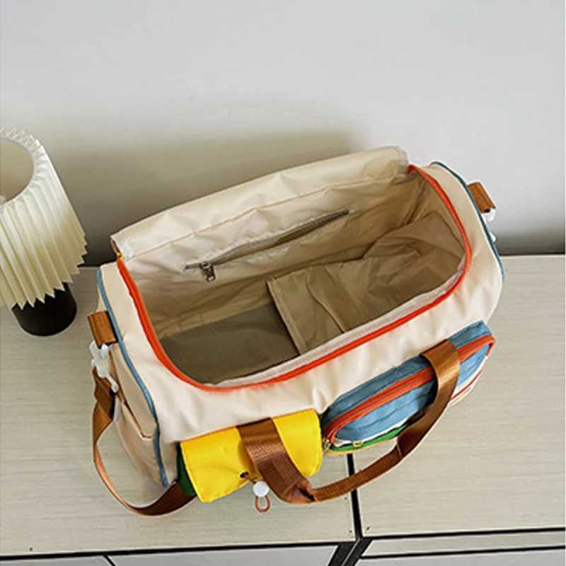 Large capacity Cosmetics Travel Bag Professional Fitness Bag Yoga Swimming Training Backpack Satchel Shoulder Crossbody Tote Bag W250618