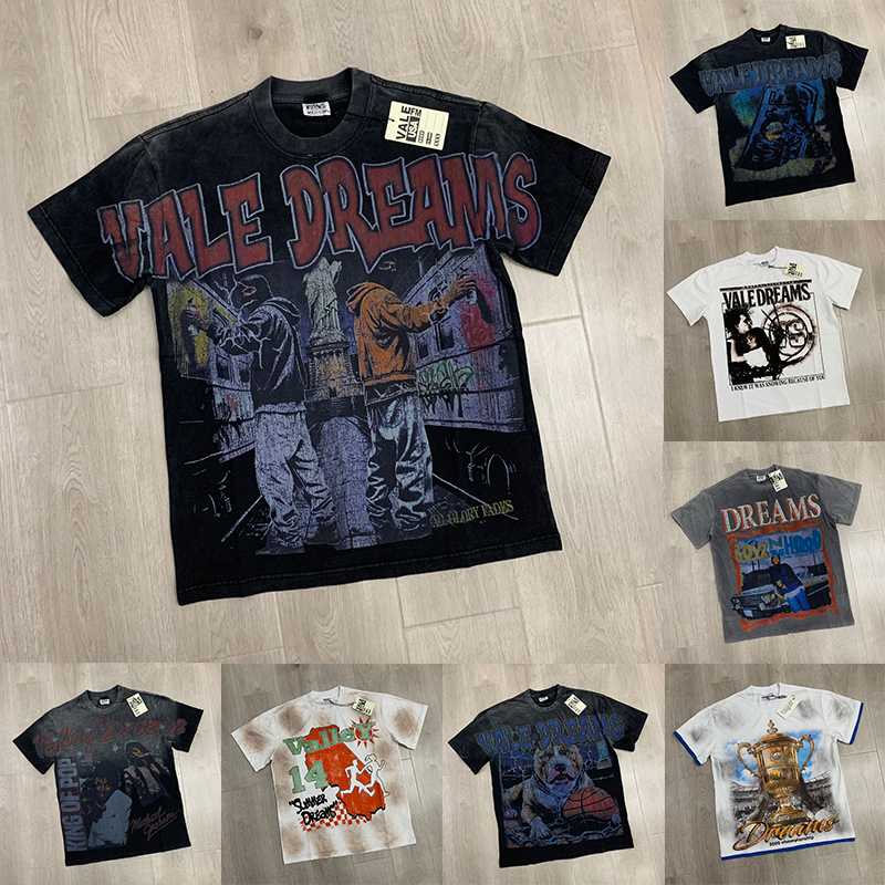 Mens T shirt Vale tshirt Trendy printed pattern design short sleeved Tee Summer Fashion Man Womens designer tshirts Tops Cotton Tshirts Clothing Clothes