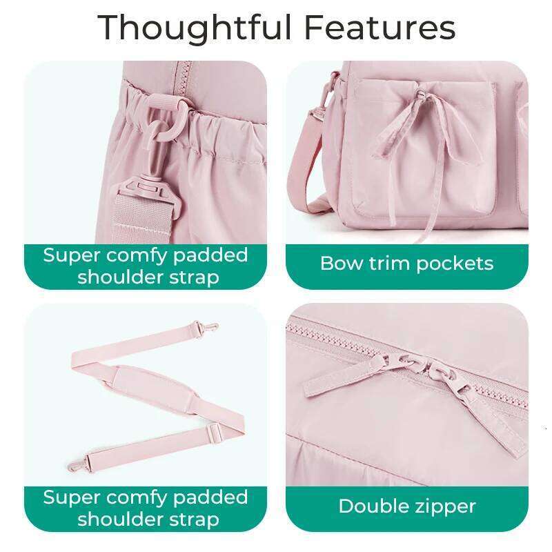 BAGSMART Boston For Women Duffel With Wet Pocket Waterproof Beach Weekender Shoulder Bag Carry On Travel Essentials