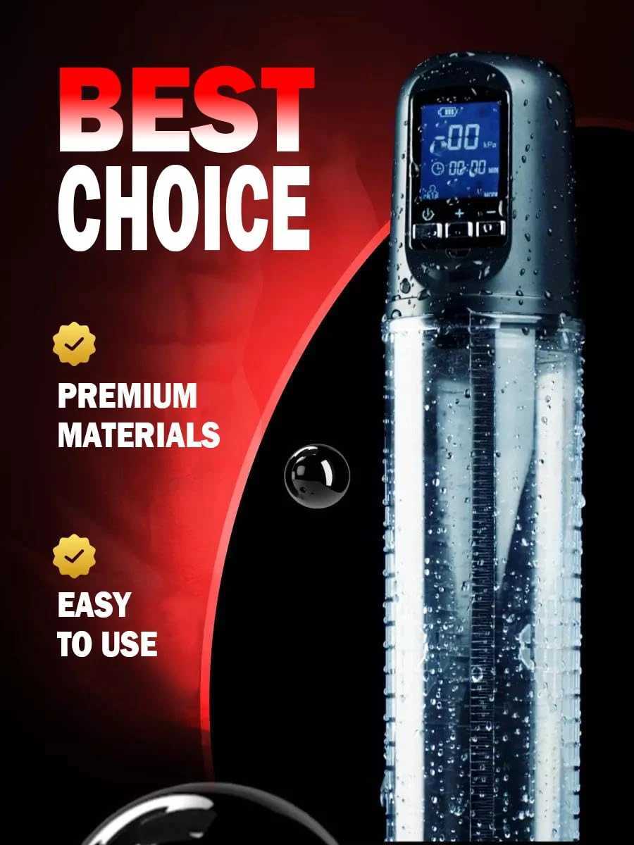 Electric Vacuum LED Penis Pump Enlargement Dick Pump Trainer Cock Extender Delayed Ejaculation Mens Sex Toy Mens Masturbator W250618