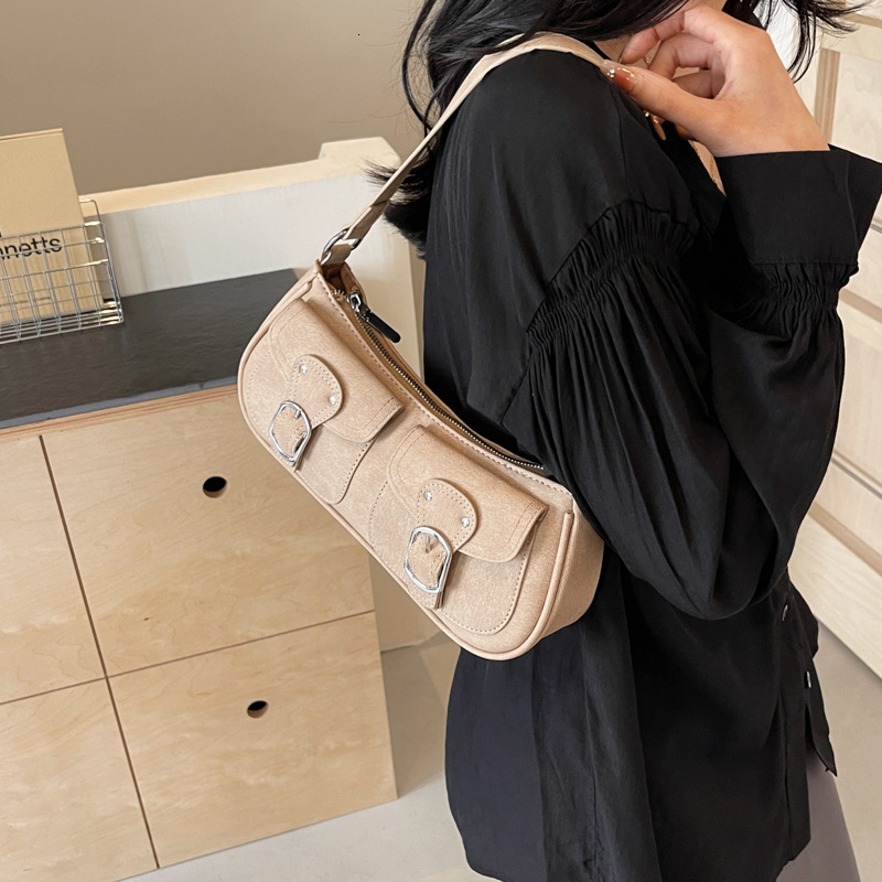 Free shipping designer Korean Style Hot-Selling Bag for Women Spring/Summer New Fashion Casual Small Square Bag Niche Simple High-End Crossbody Bag