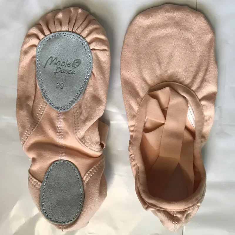 Girl Womens Professional Full Elastic Cloth Multiple Wearing Way Exercise Dancing Shoe Adult Cat Claw Ballet Dance Shoes 250613