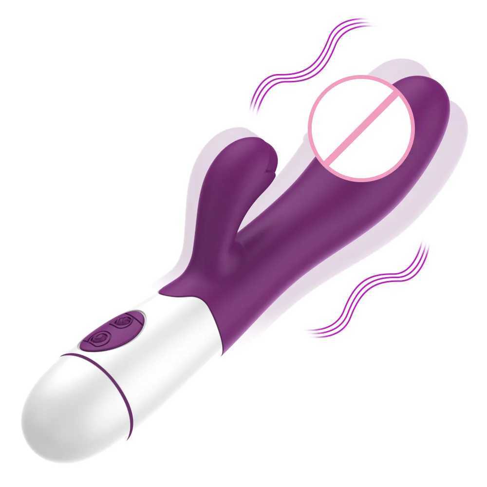Vibrators For Women Vagina Massage 30 Frequency Dual Vibrating Erotic G-spot Masturbator Sex Toys XJ250618