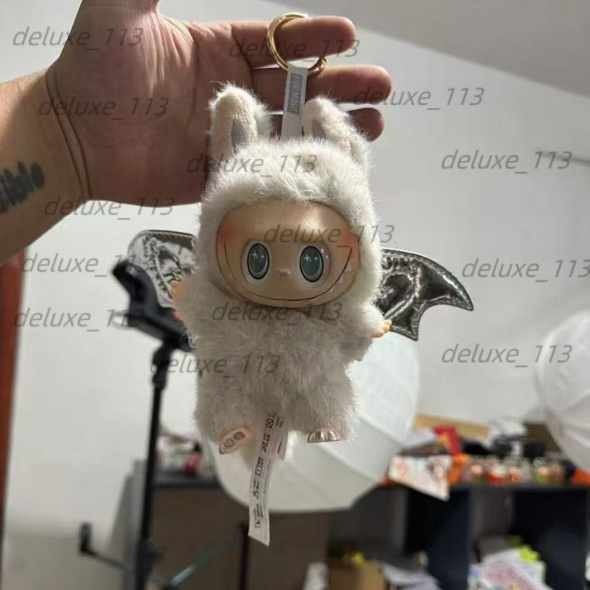 New Labubu Devil Little Angel Vinyl Figure Heartbeat Aron National Edition Plush Trendy Toy