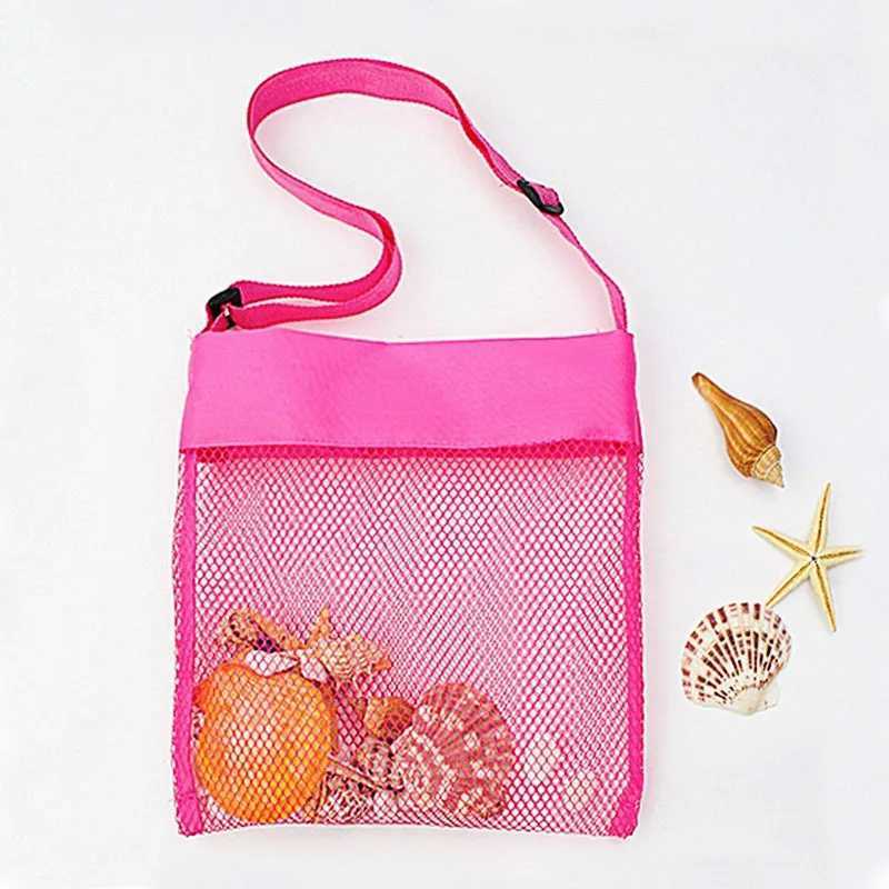 Kids Sand ay Protable Mesh Bag Kids Toys Storage Bags Swimming Large Beach eco Bag Wen Cosmetic Makeup Bag B250618