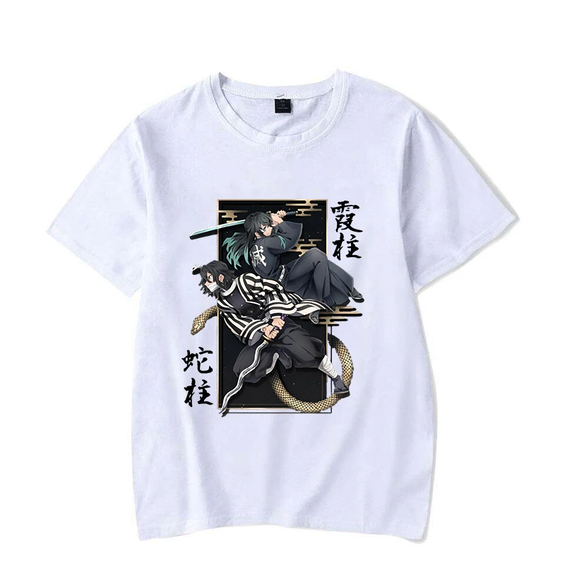 Printed Women Men Summer Short Sleeve Tee Shirts Anime T Shirt Fashion Round Neck Casual Tops