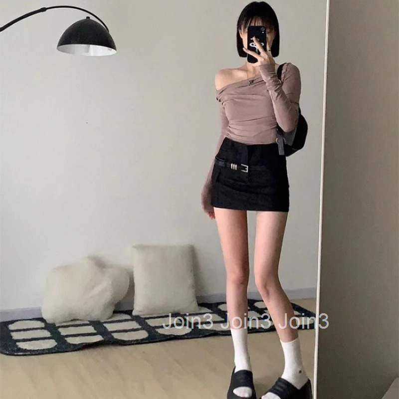 Chorts Zipper Woman Skirt High Waist Skirts for Women Pants Summer Aesthetic Korean Style Luxury Elegant Cheap Quality Vintage V