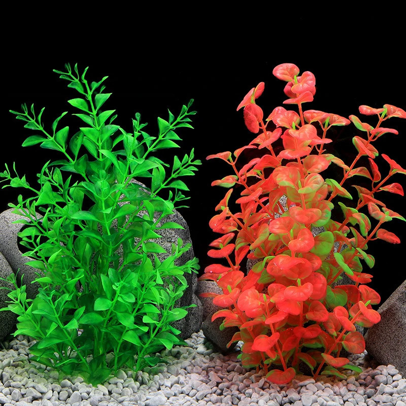 Fish Tank Ornament Water Grass Simulation Accessories Plastic Artificial Aquarium Fish Plant for Decoration Backgrounds Plants 250613