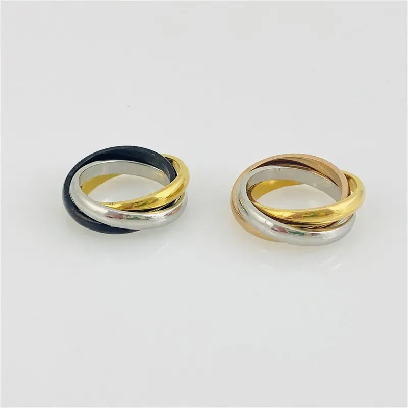 Elegant Three-Tiered Engagement Ringset - Available in Rose Gold, Sterling Silver, Yellow Gold | Size Range 5-11