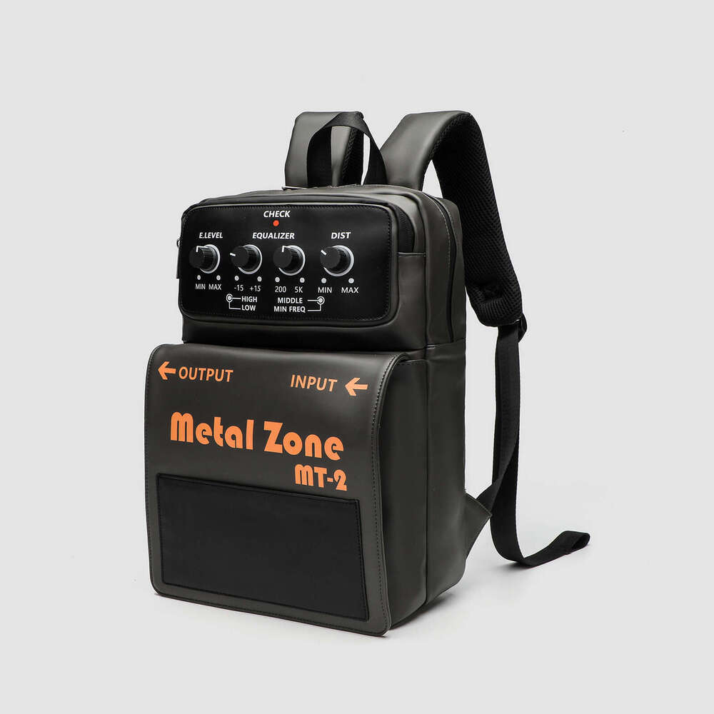 Backpack Men's School Bag UK Mt-2 Effects Pedal For Men Large Capacity Casual Rock