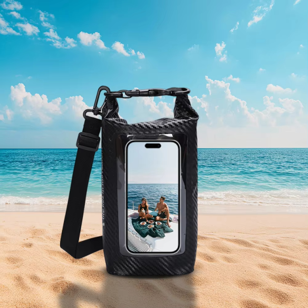 5L Swimming Pack Waterproof Portable Cellphone Bag Large Capacity Mobile Phone Case Diving Surfing Bags Phone Waterproof Pouch Cover Underwater Swimmi