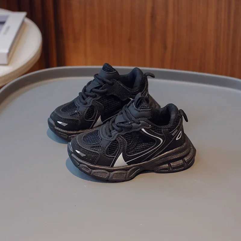 Children Air Mesh Sneakers Non-slip Lace-up Spring Autumn Boys Girls Casual Sport Shoes Kids Running Shoes Classic Unisex Simple Z250618